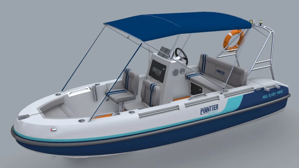 Modelo 3D da Pointter 155 Easy Ride no Rhinoceros