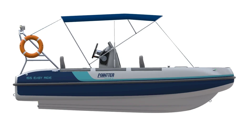 Vista lateral da Pointter 155 Easy Ride